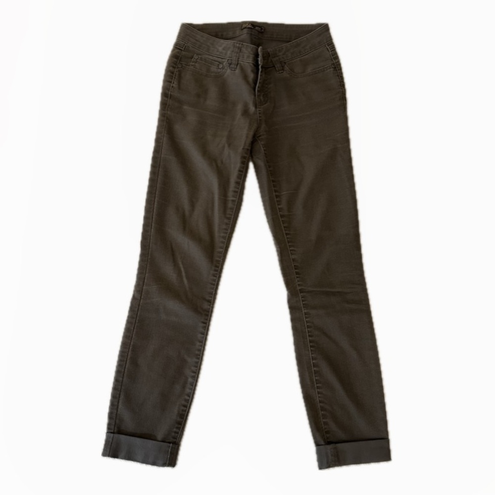 Prana Kara Gray Green Jeans | 0/25